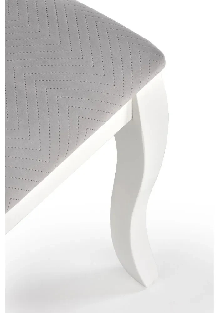 Scaun de bucaterie Velo 1, gri/alb