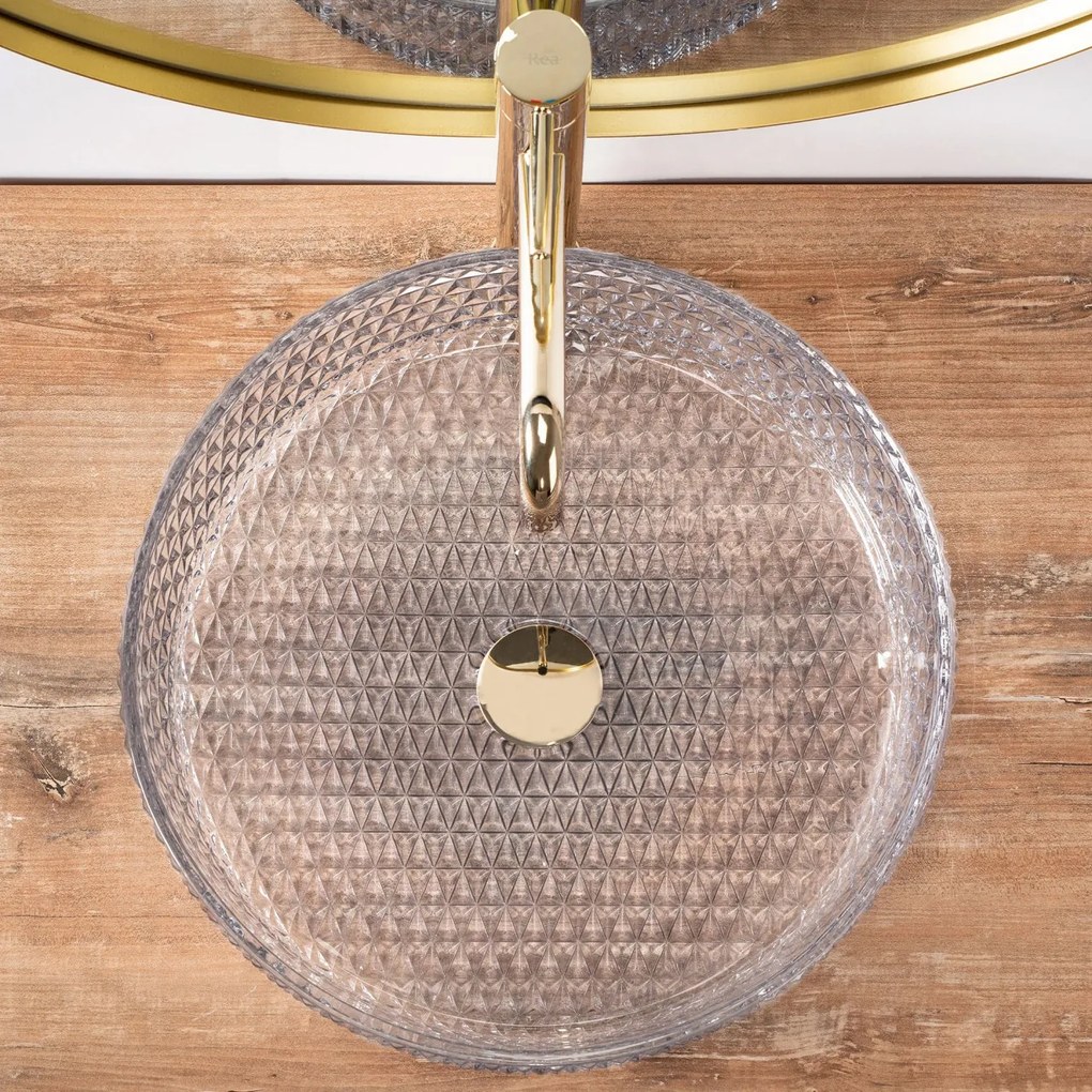 Lavoar pe blat Rea Cristal Transparent 39