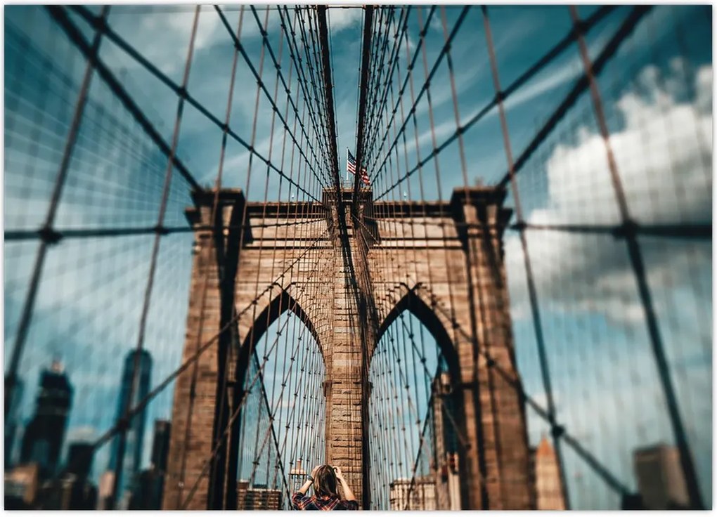 Tablou - Podul din Brooklin (70x50 cm)