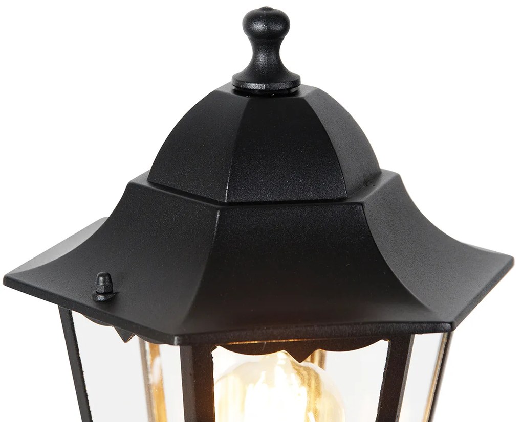 Lampă inteligentă de exterior neagră 125 cm, incl. WiFi ST64 - New Orleans