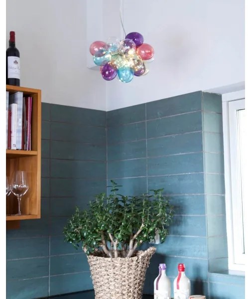 Lustră pe cablu ByRydens 4200640-7000 GROSS 3xG9/5W/230V colorat