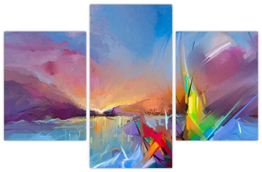Tablou - Apus de soare (90x60 cm)
