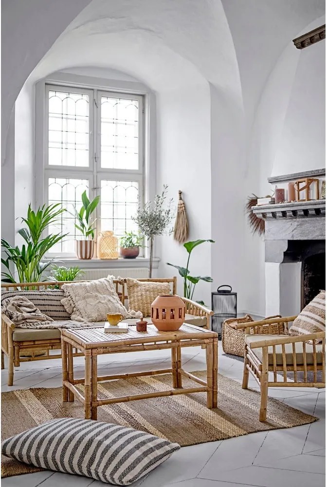 Fotoliu de grădină natural din bambus Sole – Bloomingville