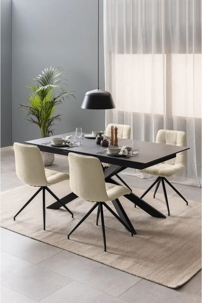 Masă de dining extensibilă din ceramică 90x210 cm Irwine – Actona