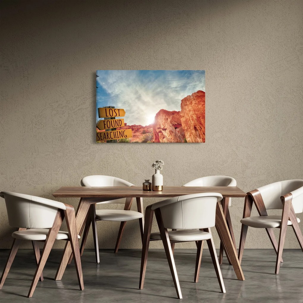 Tablou unui indicator cu inscripție (90x60 cm)