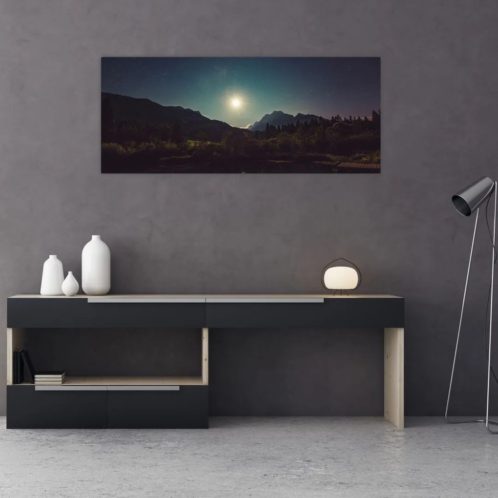 Tablou - cerul nocturn (120x50 cm)