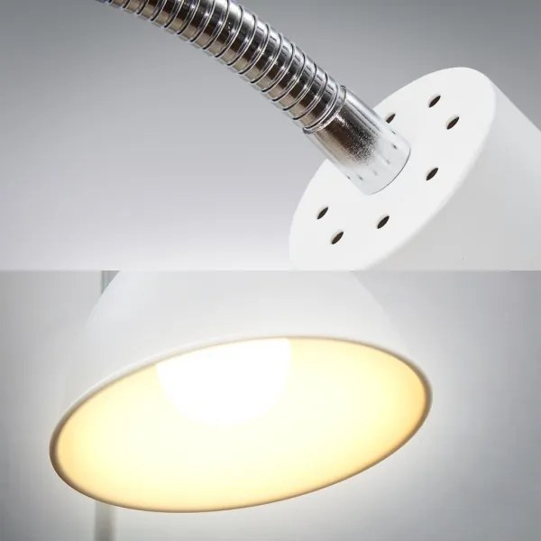 Lampă de podea 1xE27/25W/230V albă