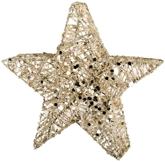 Decorațiune LED de Crăciun Retlux LED/2xAA stea