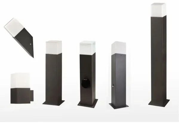 Lampă exterior NEW YORK cu priză 1xE27/12W/230V IP44