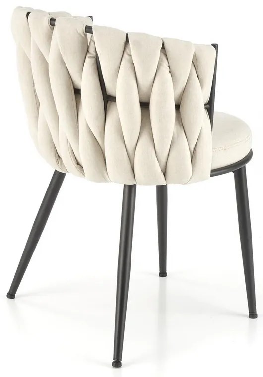 Scaun de bucaterie Noemi, crem