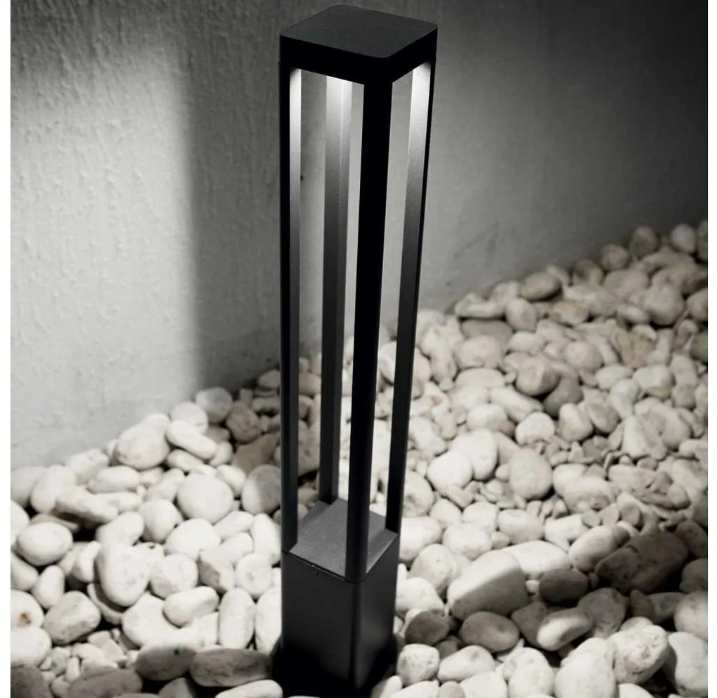 Lampă LED de exterior Ideal Lux TIFONE LED/8,5W/230V 65,5 cm IP65 antracit