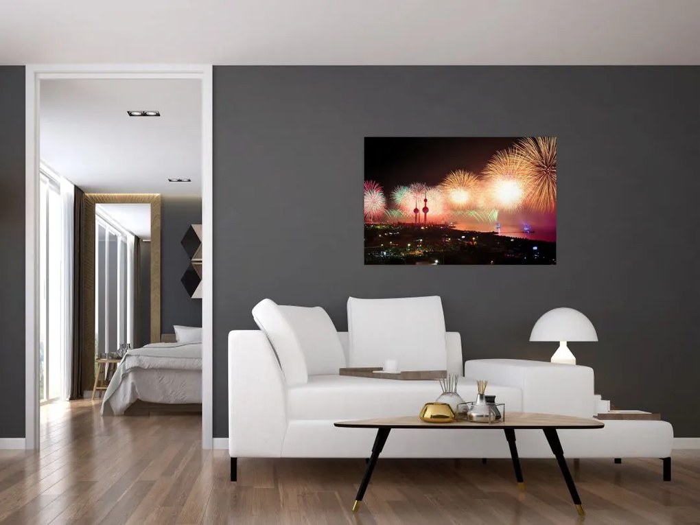 Tablou cu artificii (90x60 cm)