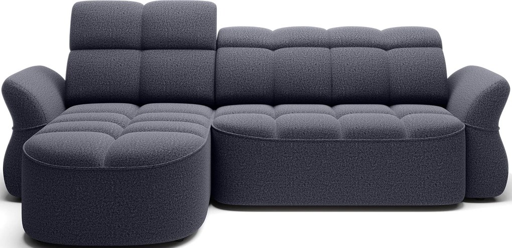 Colțar lemn masiv extensibil Beneth 301×185 cm Personalizabil - Stânga, Space 40
