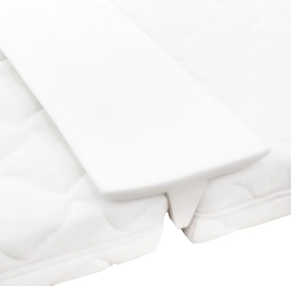 vidaXL Saltea de pat cu conectare pentru paturi twin, 25 x 200 cm