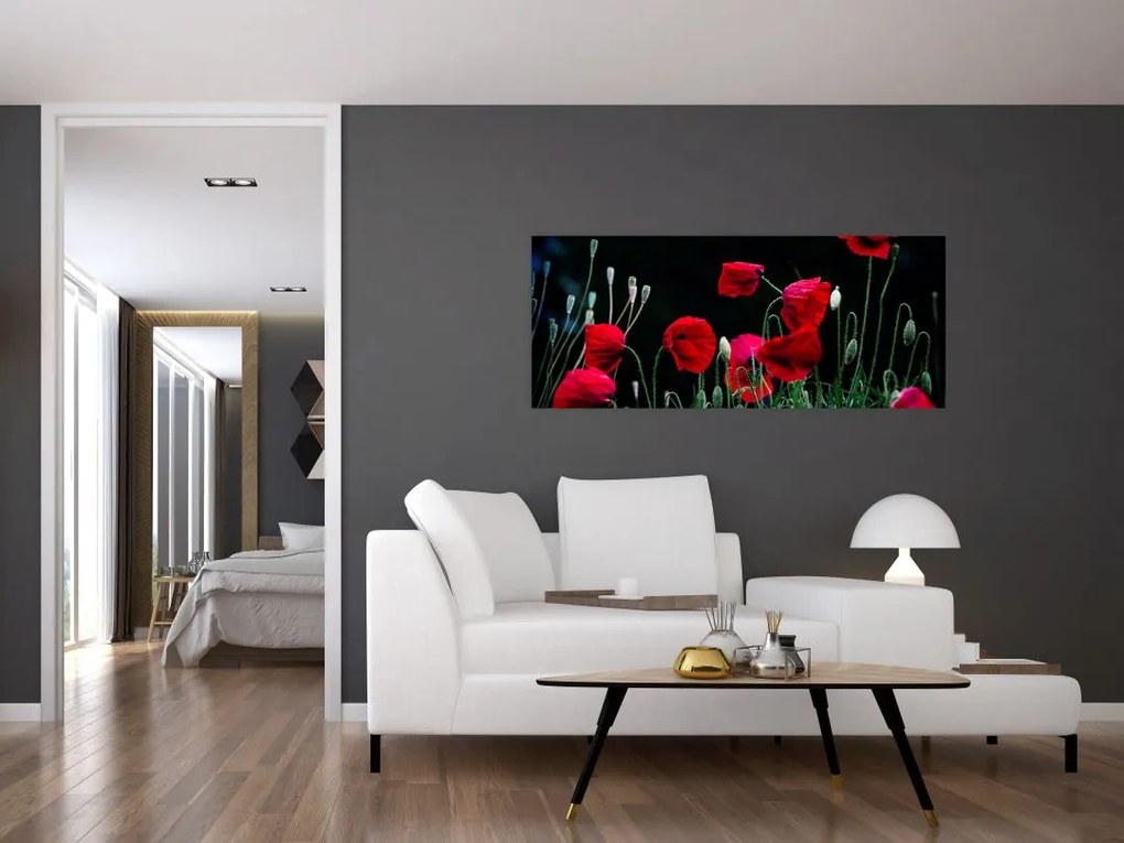 Tablou - Dansul macilor (120x50 cm)