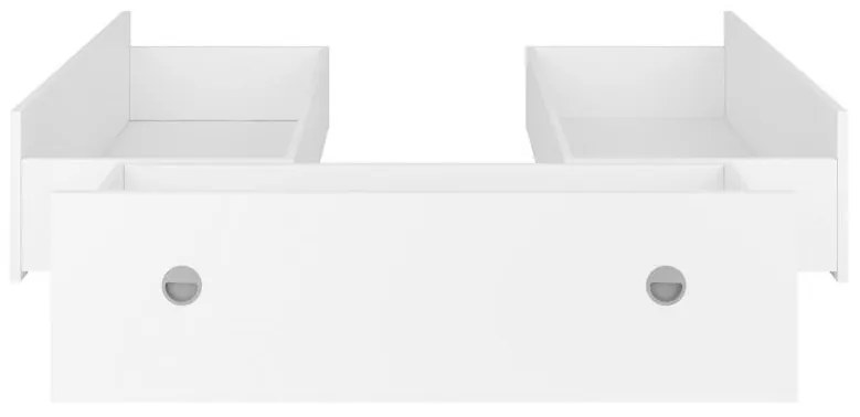 Sertare sub pat Nepo Plus 140 cm (alb) (3ks). Promo -30%. 1098322