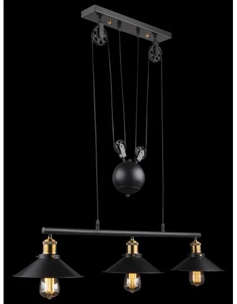 Globo 15053-3 - Lustra LENIUS 3xE27/60W/230V