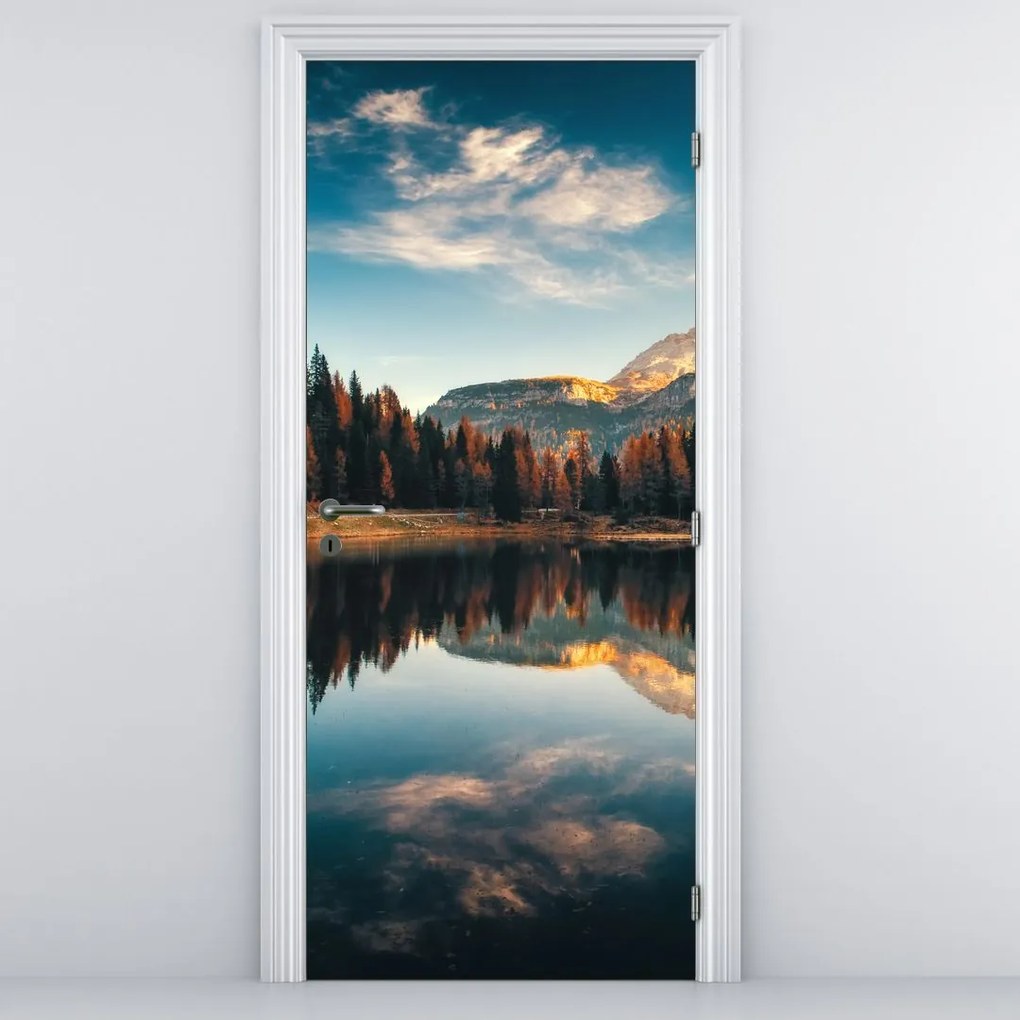 Fototapet pentru ușă - Alpi (95x205cm)