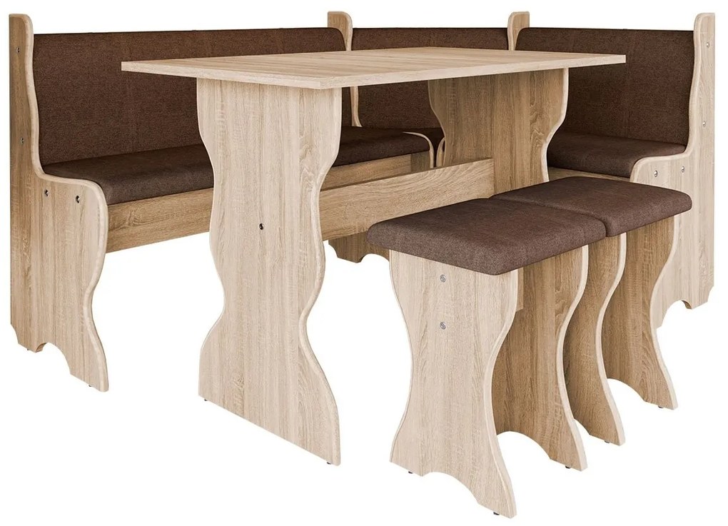 Set de sufragerie Sylvan (Alb + alfa 13). 1058393