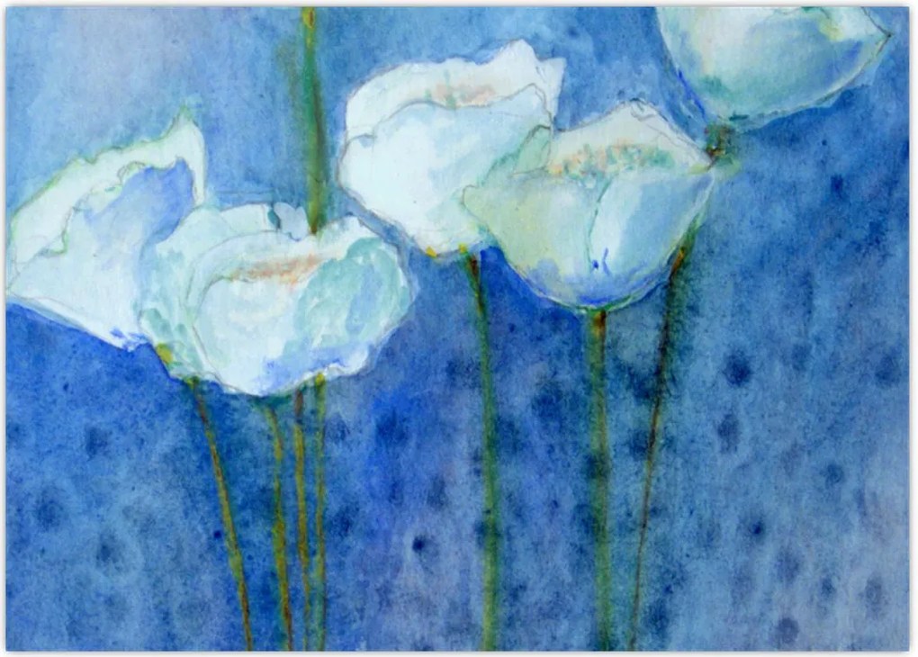 Tablou - Lalele albe (70x50 cm)