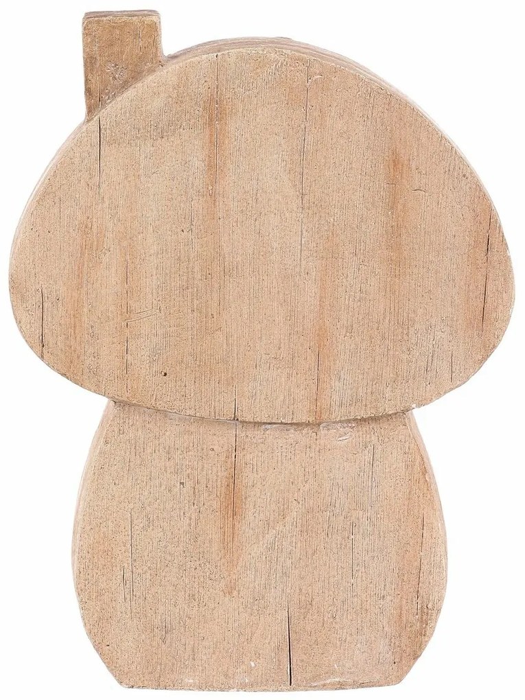Decorațiune de toamnă Casă ciupercă cu iluminare, 24 x 10 x 32 cm, magneziu, imitație de lemn