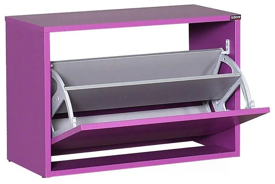 Pantofar Bancuta hol Adore Ottoman capacitate 6 perechi incaltaminte, 60 x 42 x 30 cm