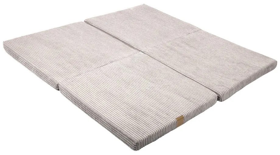 Saltea de joacă pentru copii fildeș 120x120 cm – Meowbaby