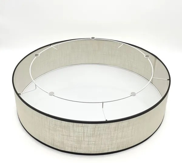 Plafonieră Brilagi BELLADONNA 3xE27/15W/230V d. 50 cm crem/stejar