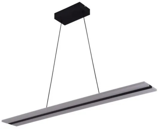 Lustră LED dimabilă pe cablu LED/40W/230V 3000-6500K negru + telecomandă