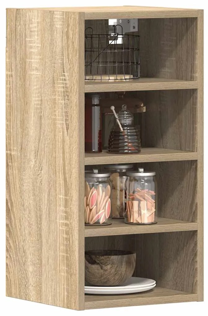 vidaXL Dulap suspendat “Riga”, stejar Sonoma, 30x29,5x60 cm, PAL