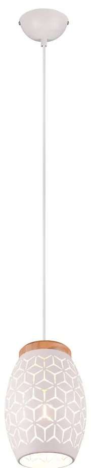 Lustră albă ø 15 cm Bidar – Trio