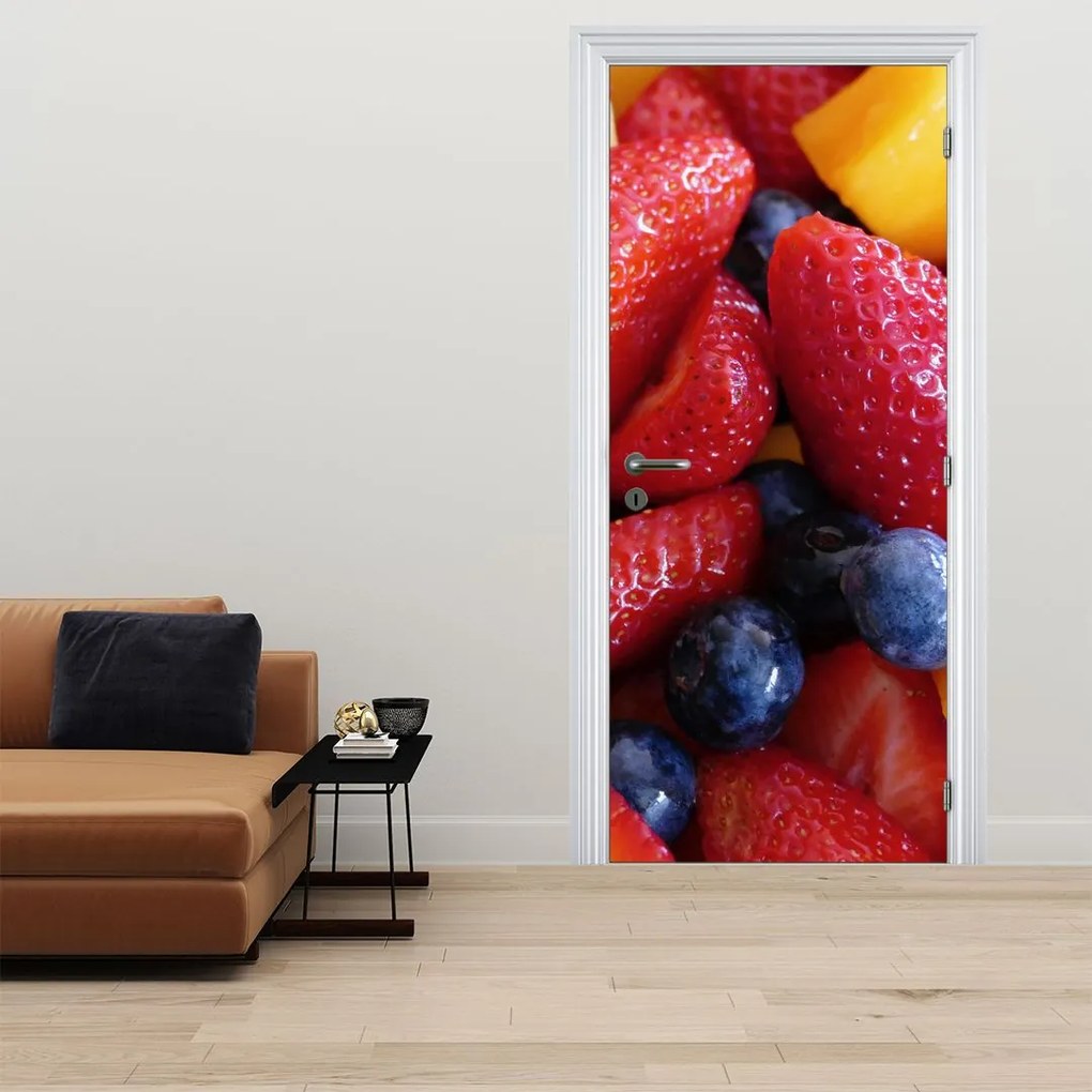Fototapet pentru ușă - Fructe (95x205cm)