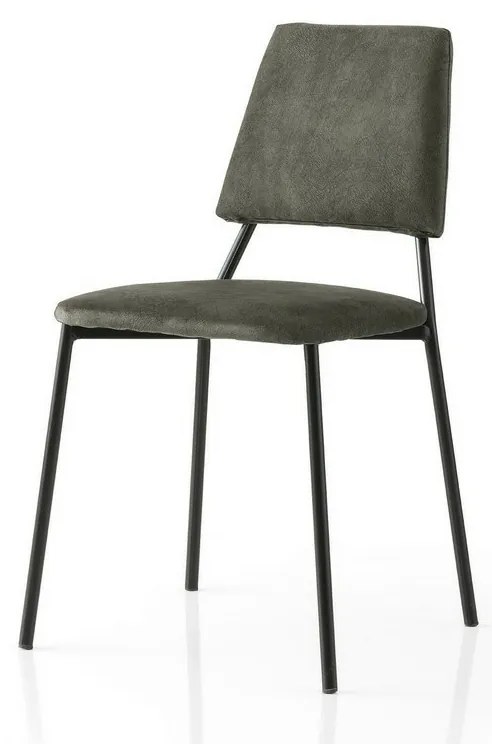 Set de scaune de sufragerie Lima Anthracite andBlack, 2 buc.