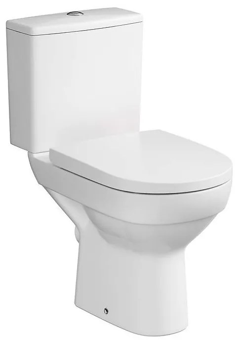 Cersanit K35-035 - Vas WC pe pardoseală CITY cu capac, ceramică, alb