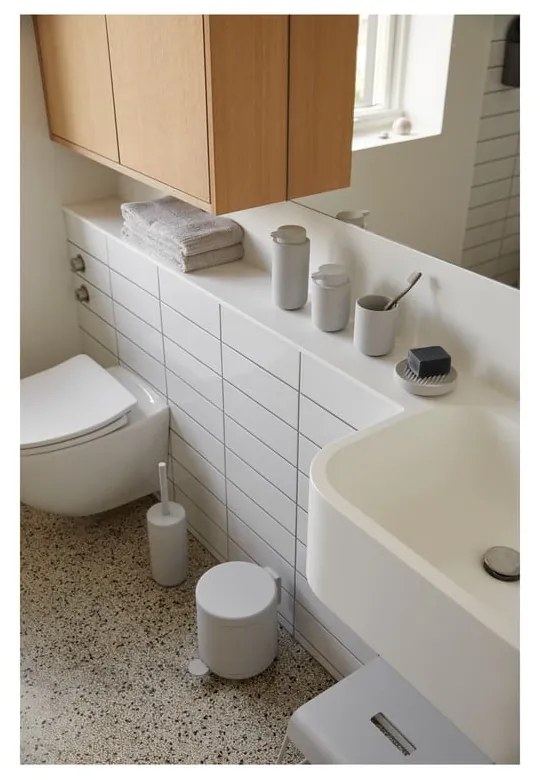 Prosop din bumbac 100% Zone Classic, 50 x 100 cm, gri deschis