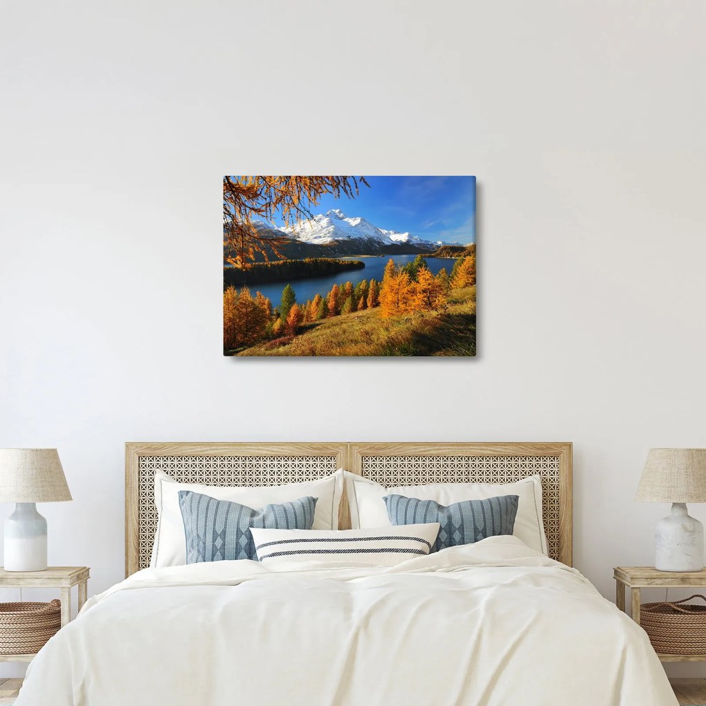 Tablou - Toamna în Alpi (70x50 cm)