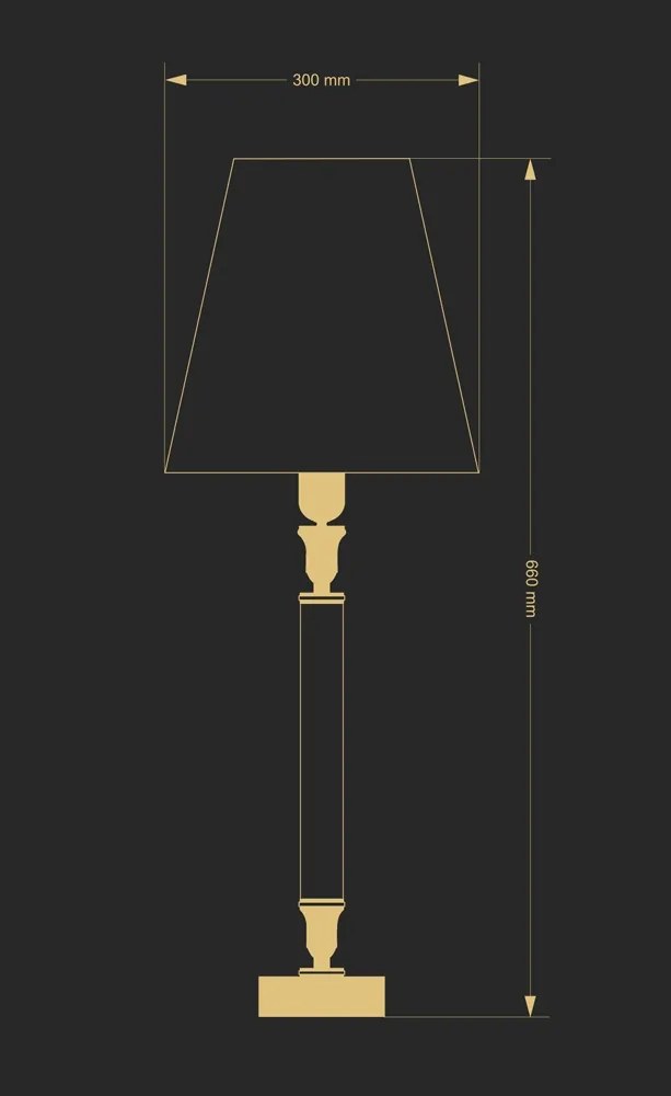 Veioza eleganta design clasic NAPOLI