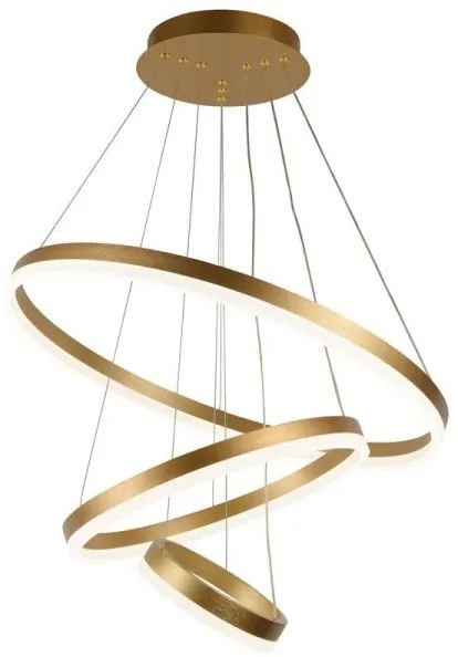 Lustră LED dimabilă pe cablu LED/85W/230V 3000-6500K + telecomandă