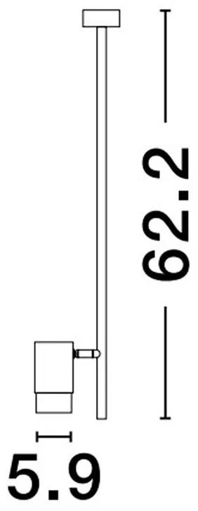 Lustra moderna design minimalist PONGO 1L