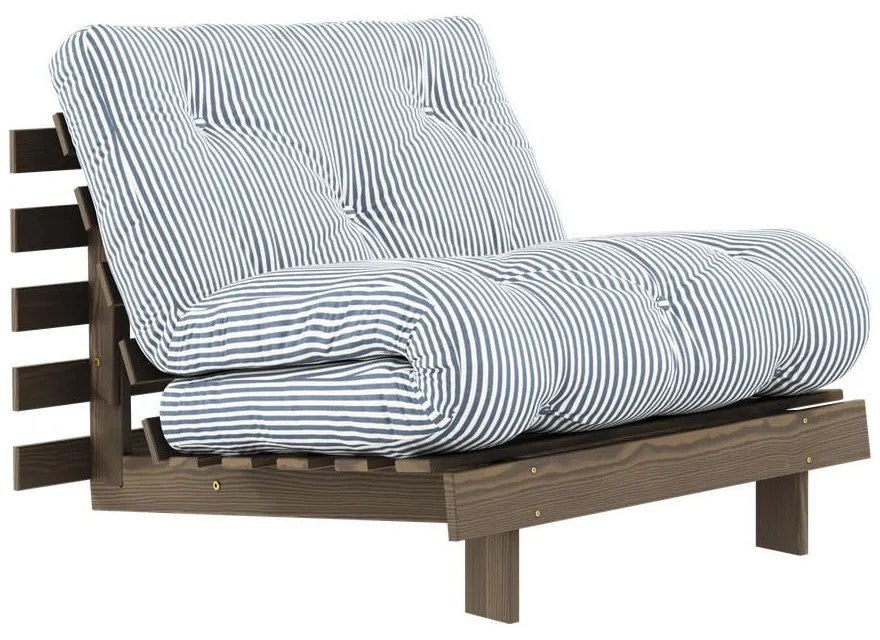 Fotoliu alb/albastru deschis Roots - Karup Design