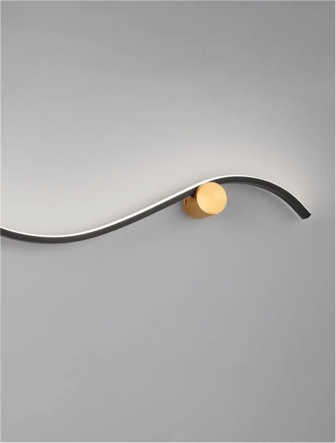 Aplica de perete cu lumina ambientala LED Wave