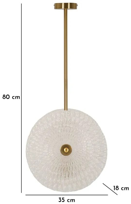 Mauro Ferretti Candelabr Sticla cm 35X18X80 | Aosom Romania