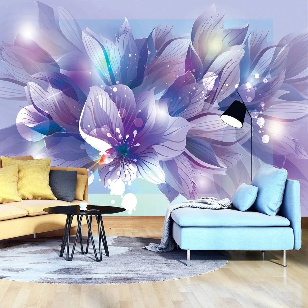 Fototapet - Arta florală - abstract (152,5x104 cm)