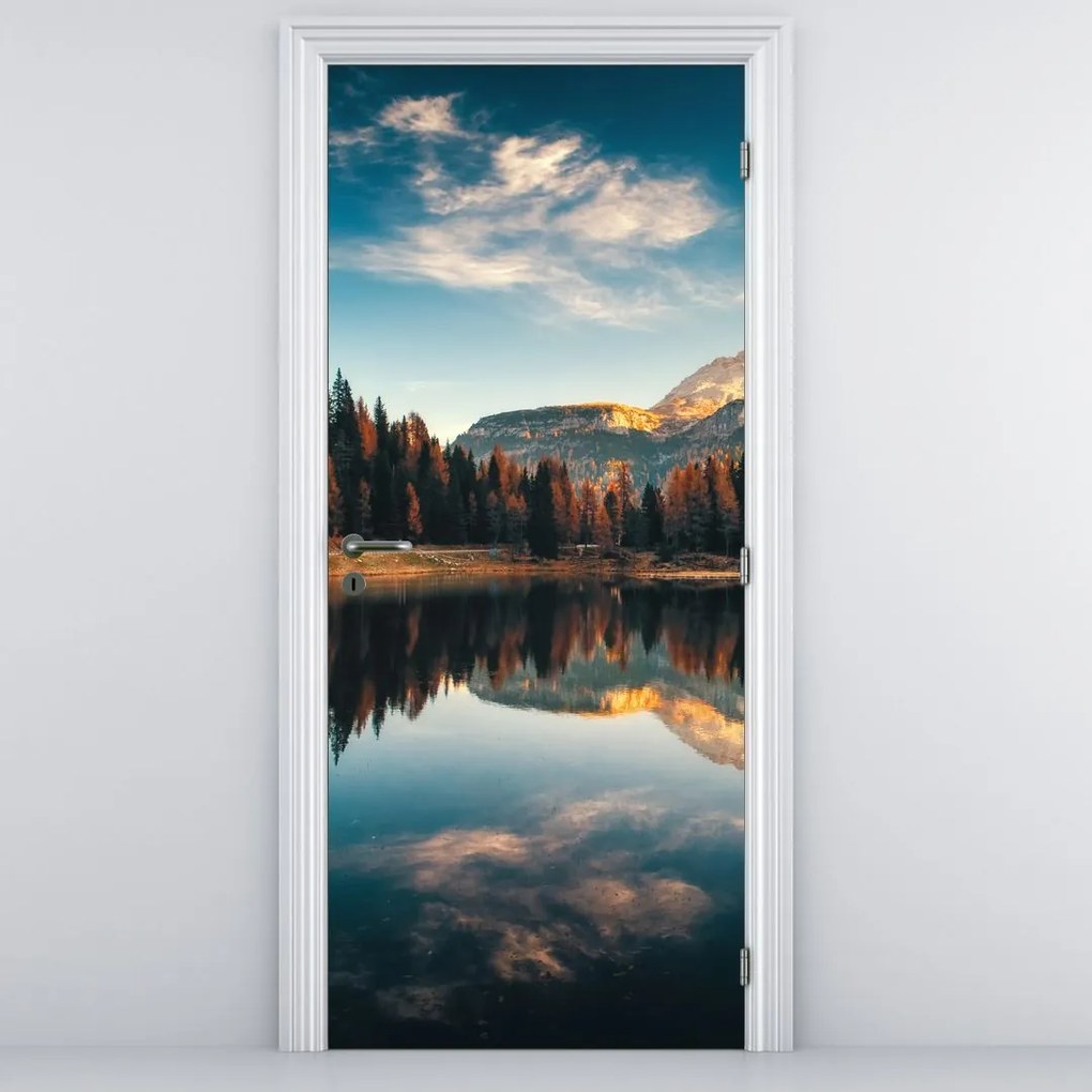 Fototapet pentru ușă - Alpi (95x205cm)