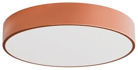 Plafonieră pentru baie CLEO 4xE27/24W/230V d. 50 cm cupru IP54