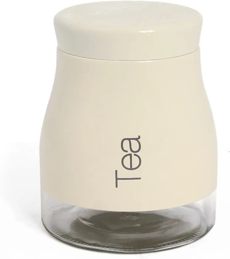 Recipient pentru ceai Sabichi Tea, crem, 700 ml