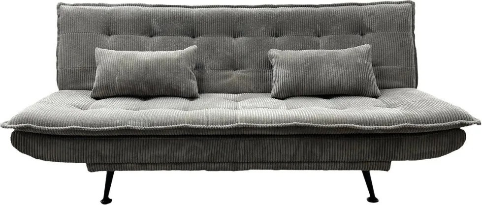 Canapea extensibila, Catifea Raiata Greige JAZZ 195cm