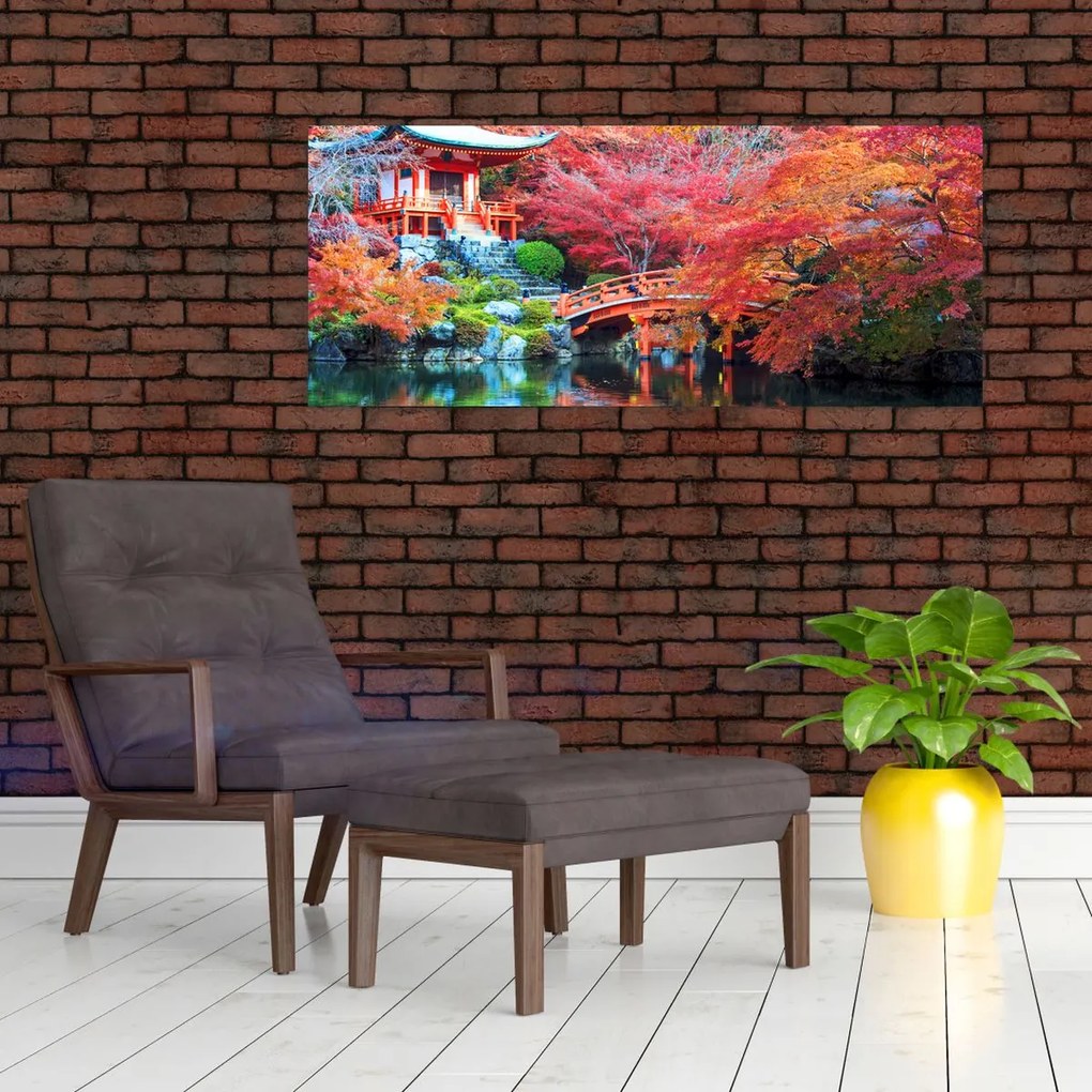 Tablou - Peisaj oriental (120x50 cm)