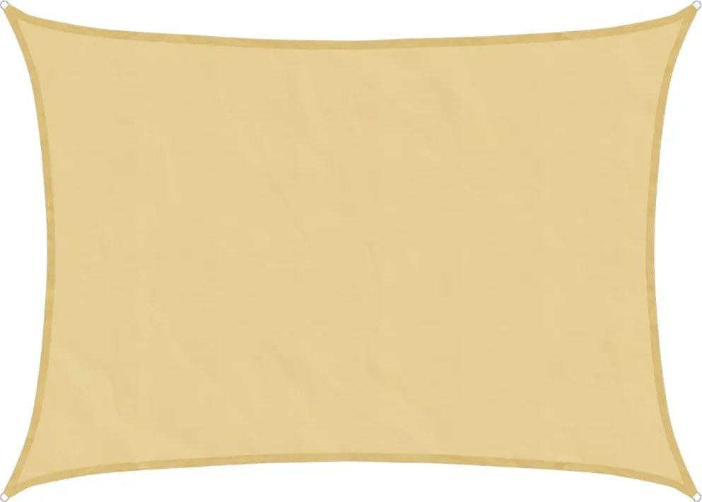 vidaXL Parasolar, nisipiu, 7x5 m, 100% poliester Oxford