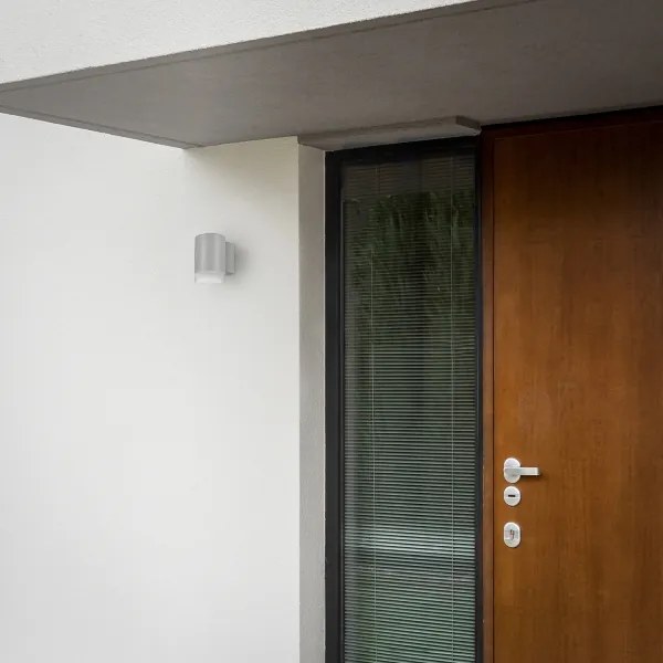 Brilagi - Aplica LED RGBW de exterior pentru perete MATERA 1xGU10/4,8W/230V gri IP54